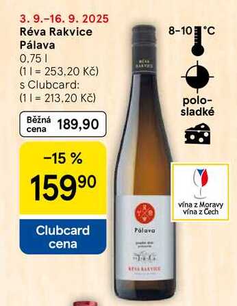 Réva Rakvice Pálava, 0.75 l