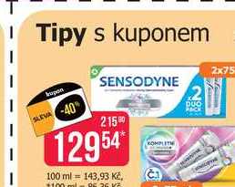 SENSODYNE zubní pasta 2x75 ml