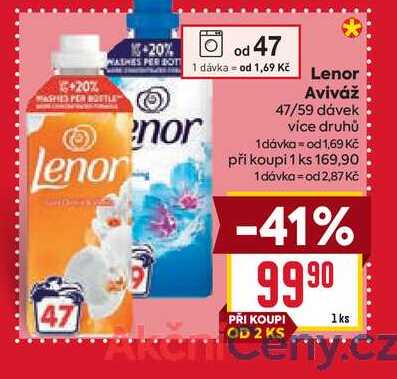 Lenor Aviváž 47/59 dávek 