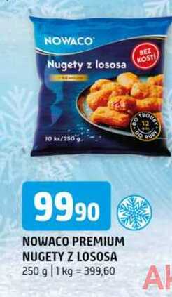 NOWACO PREMIUM NUGETY Z LOSOSA 250 g  