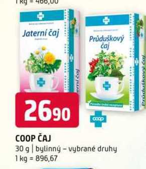COOP ČAJ 30 g 