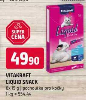 VITAKRAFT LIQUID SNACK 6x 15 g 