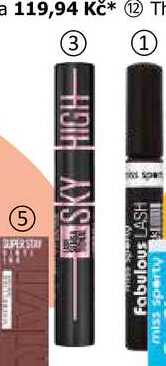 MAYBELLINE NEW YORK Sky High Cosmic Black řasenka 