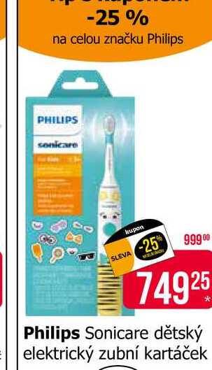 Philips Sonicare dětský elektrický zubní kartáček 