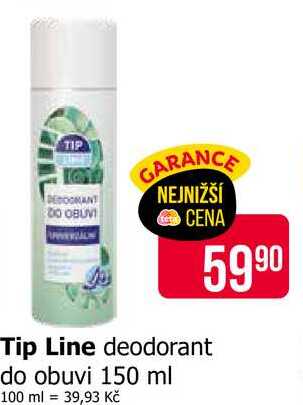  Tip Line deodorant do obuvi 150 ml 