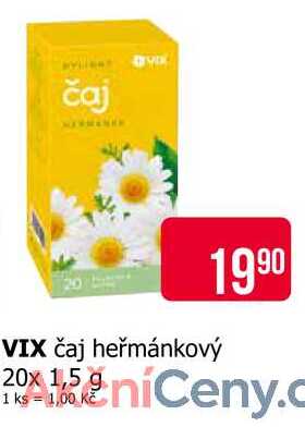 VIX čaj heřmánkový 20x 1,5g