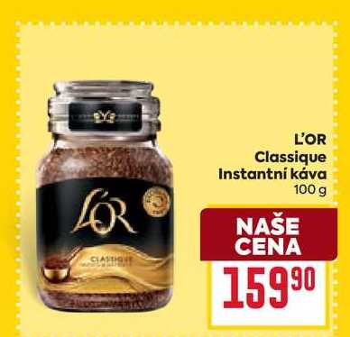 L'OR Classique Instantní káva 100g