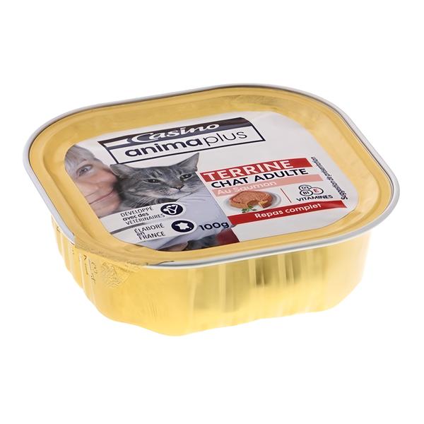 Animaplus Paštika s lososem pro kočky