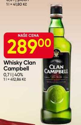 Whisky Clan Campbell 0,7l 40% 