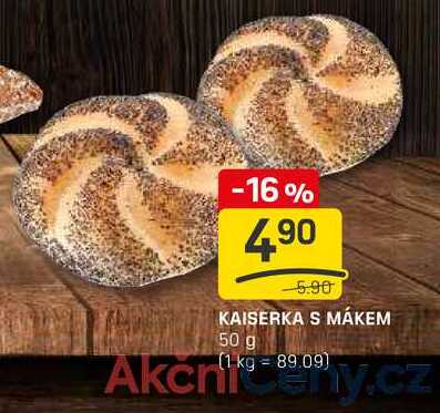 KAISERKA S MÁKEM 50 g