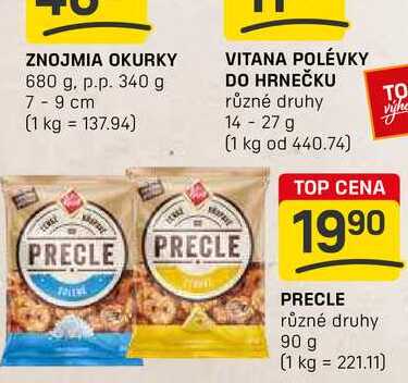 PRECLE různé druhy 90 g 