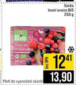 Směs lesní ovoce BIO 250 g  