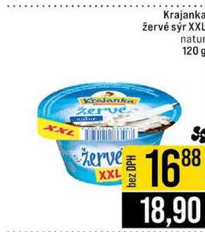 Krajanka žervé sýr XXL natur 120 g