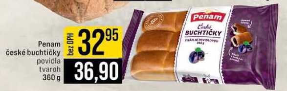 Penam české buchtičky povidla  360 g 