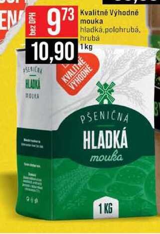 Kvalitně Výhodně mouka 1 kg 