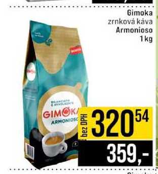 Gimoka zrnková káva Armonioso 1kg  