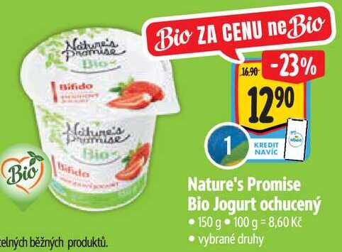   Nature's Promise Bio Jogurt ochucený  150 g 