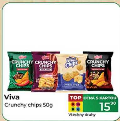 Viva Crunchy chips 50g 