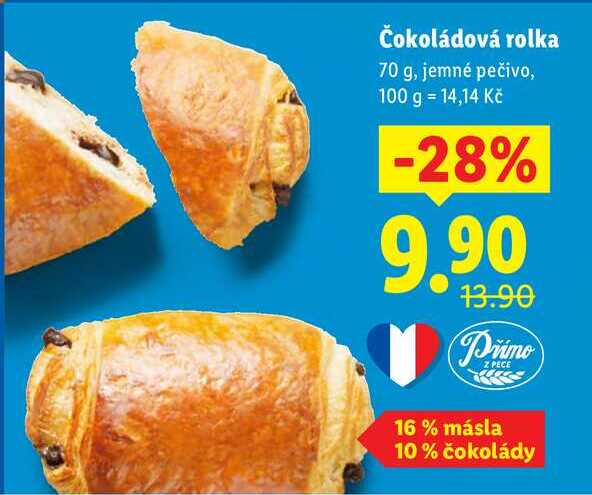Čokoládová rolka, 70 g