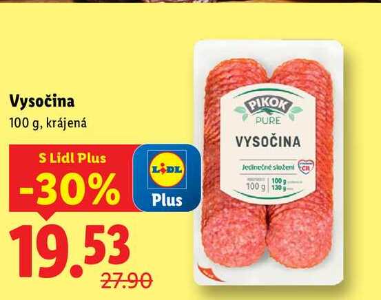 Vysočina, 100 g