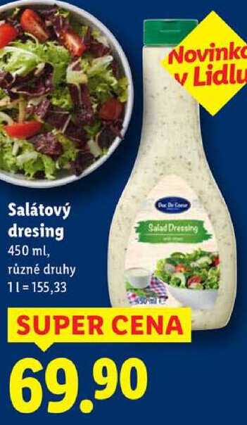 Salátový dresing, 450 ml