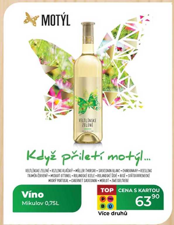 Víno Mikulov 0,75L 