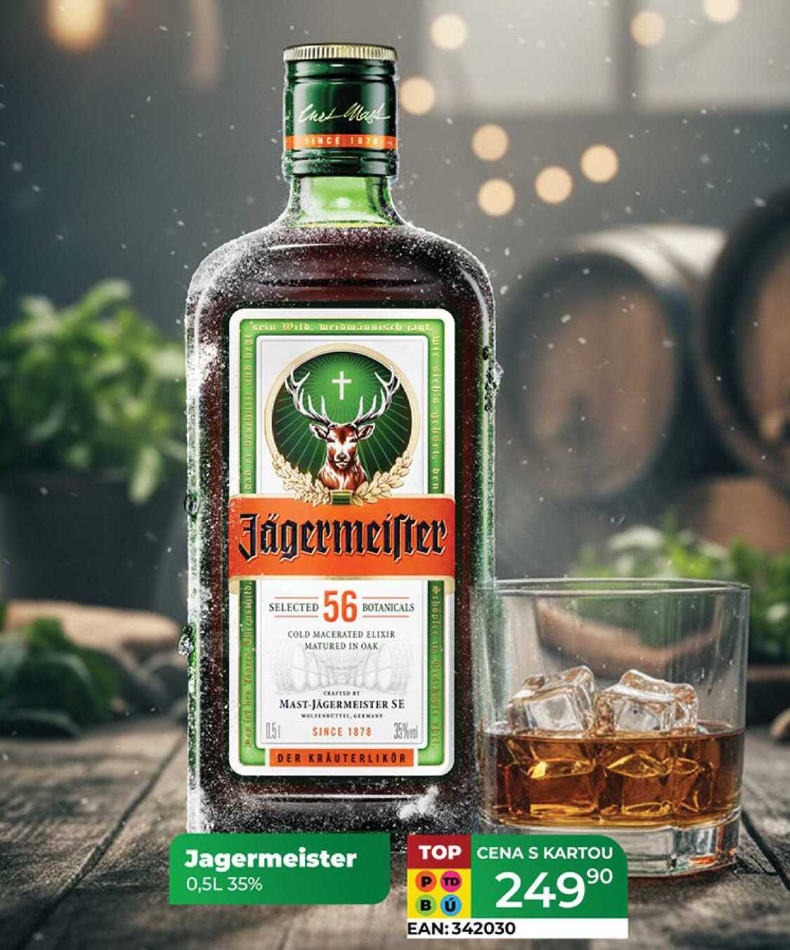 Jagermeister 0,5L 35% 