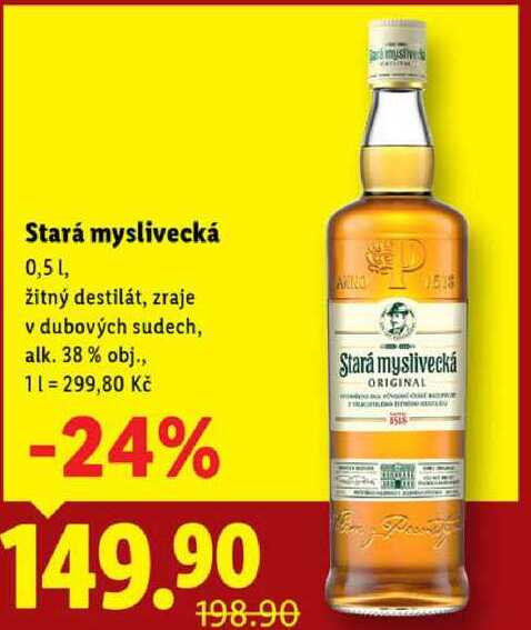 Stará myslivecká, 0,5 l