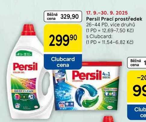 Persil Prací prostředek, 26-44 PD, více druhů  