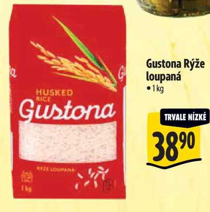 Gustona Rýže loupaná, 1 kg