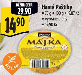 Hamé Paštiky, 75 g
