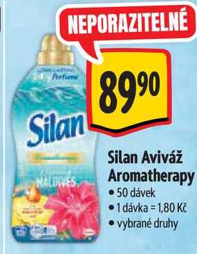 Silan Aviváž Aromatherapy, 50 dávek 