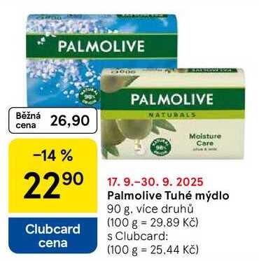 Palmolive Tuhé mýdlo, 90 g, více druhů 