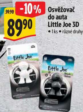 Osvěžovač do auta Little Joe 3D