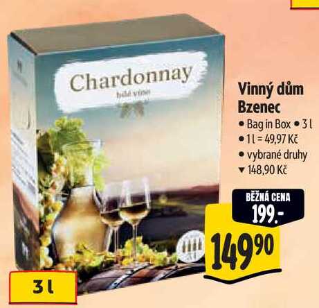 Vinný dům Bzenec, 3 l