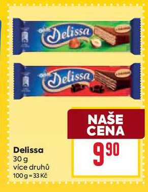 Orion Delissa 30g, vybrané druhy