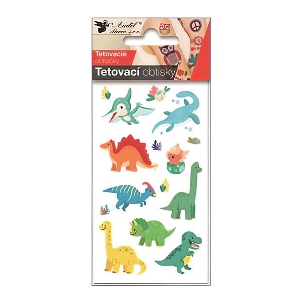 Anděl Přerov Tetovací obtisky - dinosauři