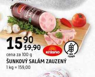ŠUNKOVÝ SALÁM ZAUZENÝ 100 g