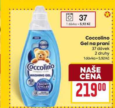 Coccolino Gel na praní 37 dávek 
