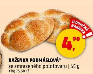 RAŽENKA PODMÁSLOVÁ, 65 g
