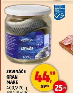 GRAN MARE ZAVINÁČE, 400 g  
