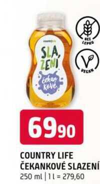 COUNTRY LIFE ČEKANKOVÉ SLAZENÍ 250 ml