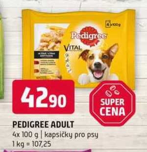 PEDIGREE ADULT 4x 100 g