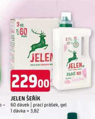 JELEN ŠEŘÍK 60 dávek