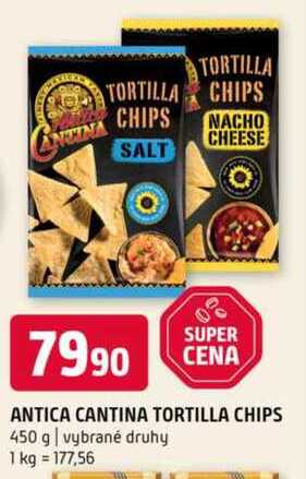 ANTICA CANTINA TORTILLA CHIPS 450 g