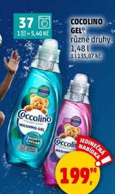 COCOLINO GEL různé druhy, 1,48 l