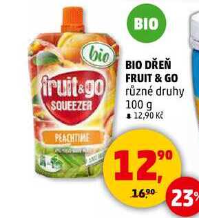 BIO DŘEŇ FRUIT & GO různé druhy, 100 g