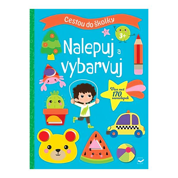 Svojtka & Co Cestou do školky Nalepuj a vybarvuj 3+