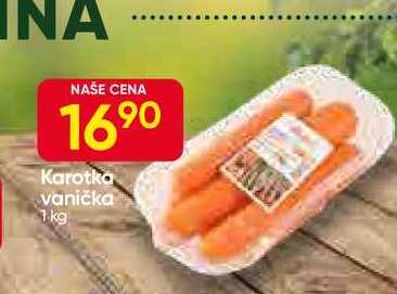 Karotka vanička 1 kg