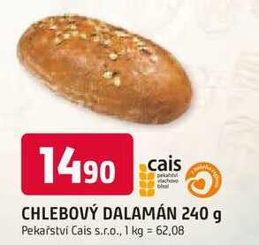 CHLEBOVÝ DALAMÁN 240 g